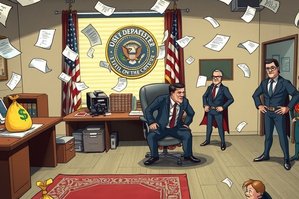 Justice Department Pulls the Funding Rug but Slips On a Banana Peel Instead!