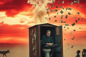 Bill Gates Takes a Dump on His Billions, Flushes Them Away for Charity!
